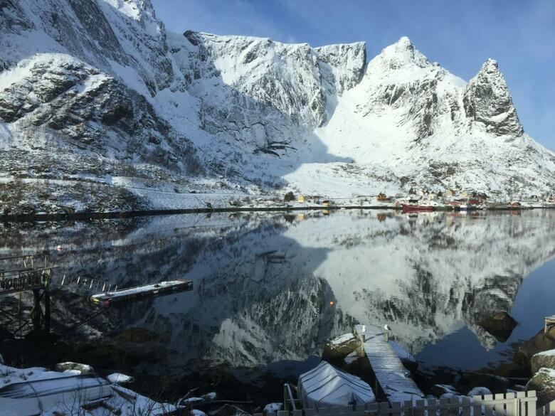 Reine Retro Villa - Cozy With A Fantastic View
