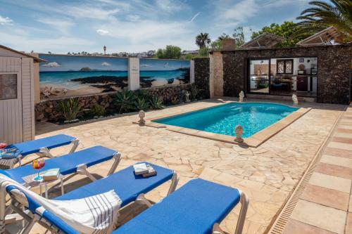 Villa Maravilla Con Piscina Climatizada
