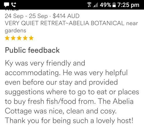 Abelia Cottages Botanical
