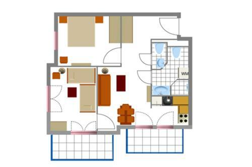 Apartamento Haus Meeresblick - Ferienwohnung Bernstein (ref. 128711)