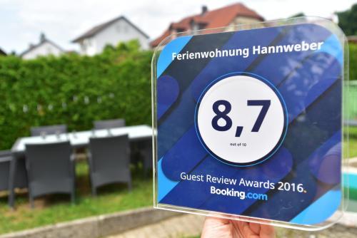 Apartamento Ferienwohnung Hannweber