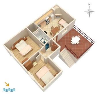 Apartments By The Sea Cove Zarace (dubovica) Bay - Zarace (dubovica) (hvar) - 8778