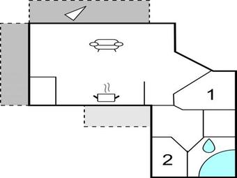 Two-bedroom Holiday Home In Brenderup Fyn
