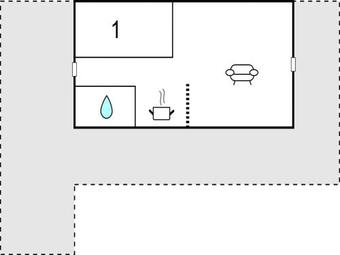One-bedroom Holiday Home In Ebeltoft
