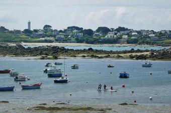 Holiday Home Les Hortensias Ploudalm�zeau - Bre05239-f