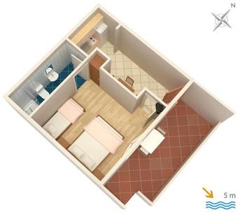 Apartments By The Sea Zaklopatica, Lastovo - 8341