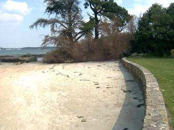 Apartamento Studio In Locmariaquer, With Wonderful Sea View And Enclosed Garden