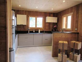 Chalet With 4 Bedrooms In Le Biot, With Wonderful Mountain View, Furnished Garden And Wifi - 10 Km From The Slopes