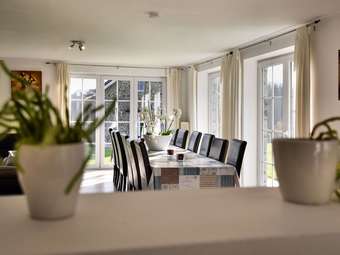 Detached Natural Stone House With Sunny Garden And Terrace, Modern Interior