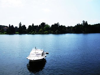 Nearby The Ticino River And The Lake Maggiore