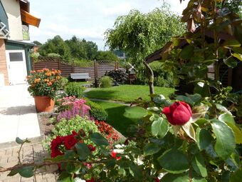 Apartment In J�nkerath With Terrace, Fenced Garden, Parking