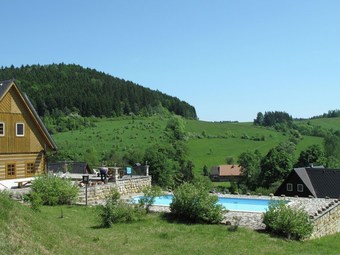 Comfortable Villa With Private Swimming Pool In The Hilly Landscape Of Stupna
