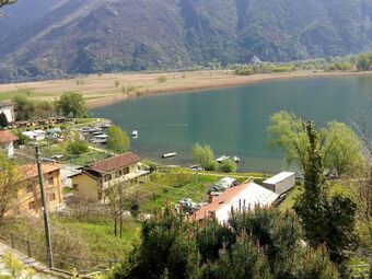 Apartment In Dascio With Garden, Garden Furniture, Heating