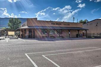 Modern Strawberry Cabin With Hammock And Fire Pit