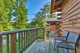 Riverfront Fishing Cabin In Heber Springs!