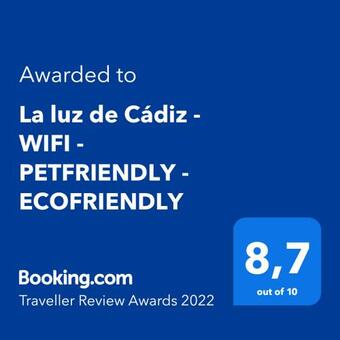 Apartamento La Luz de Cádiz - Wifi - Petfriendly - Ecofriendly