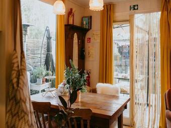 Dreamy Chalet In Geel With A Terrace On Water And Bbq