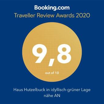 Apartamento Fewo Haus Hutzelbuck In Idyllisch-gr�ner Lage N�he An