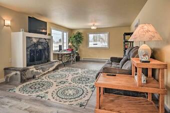 Bigfork Home With Mountain Views Lake Access!