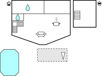 Nice Home In Montaren Et St Mediers With Outdoor Swimming Pool And 2 Bedrooms