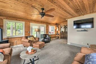 Lakefront Solon Springs Cabin With Private Dock!