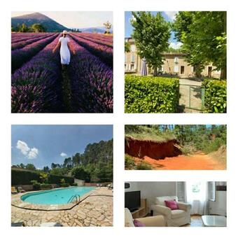 Apartamento Superbe Appartement En R�sidence Avec Piscine Dans Le Luberon Au Pied Du Colorado Provencal