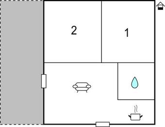 Awesome Home In Thuyets With Wifi And 2 Bedrooms