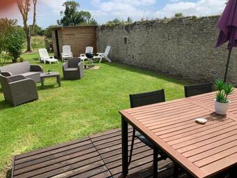 Apartamento Duplex Jardin � 1,5 Km Des Plages Du D�barquement