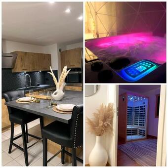 Petite Maison Moderne Avec Jacuzzi Et Sauna