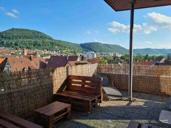 Apartamento Penthouse Wohnung Mit Ausblick Auf Geislingen