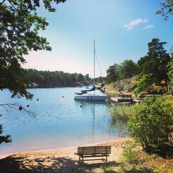 Archipelago-house With Pool, Boat And Bikes