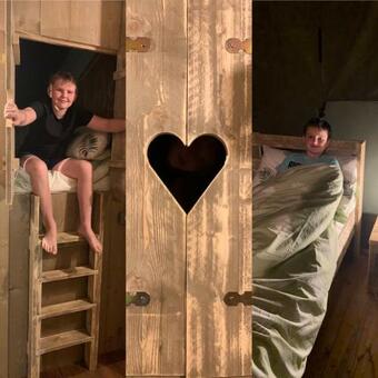 Lower Whitsleigh Farm Luxury Safari Glamping Lodge