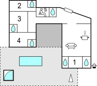 Amazing Home In Lovrec With Outdoor Swimming Pool, Sauna And Wifi