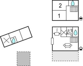 Beautiful Home In Prosenik Gubasevski With Sauna, Wifi And 2 Bedrooms