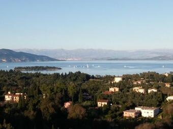 Panoramic View Of Corfu Island