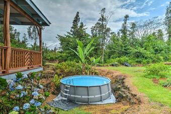 Keaau Apartment On Beautiful Acre With Pool And Deck!