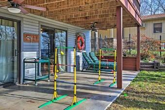 Waterfront Getaway With Fire Pit And Boat Slip!