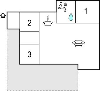 Amazing Home In Sjusj�en With Sauna And 3 Bedrooms