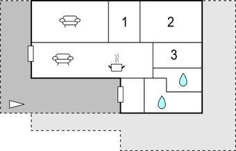 Beautiful Home In Vikes� With 3 Bedrooms