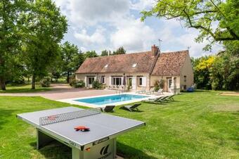 Crazy Villa Ramenerie 45 - Heated Pool - Basket - 1h30 From Paris - 26p