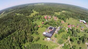 Liten Enklare Klimatsmart Stuga I Roslagen
