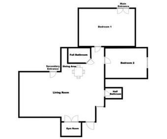 Hostal Spacious Unit With Mountain View