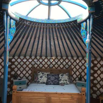 Original Mongolian Yurt In Le Vieux-cerier