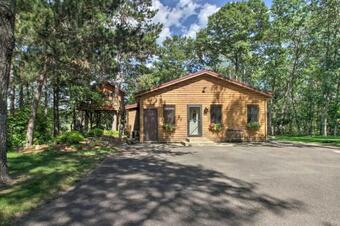 Spacious Cross Lake Cabin Treehouse And Sauna!